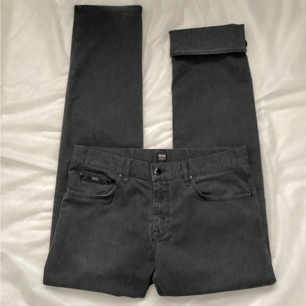 BOSS Hugo Boss ‘Maine’ Regular Fit Stretch Jeans, Size 33